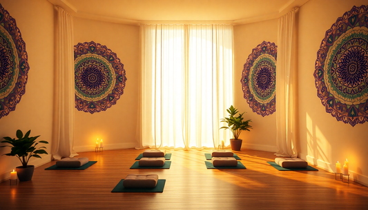 Elevate Your Space: Infusing Spiritual Serenity with Mandala Designs