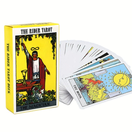 The Rider Tarot Deck – 78-Card Oracle Deck for Beginners with PDF Guidebook